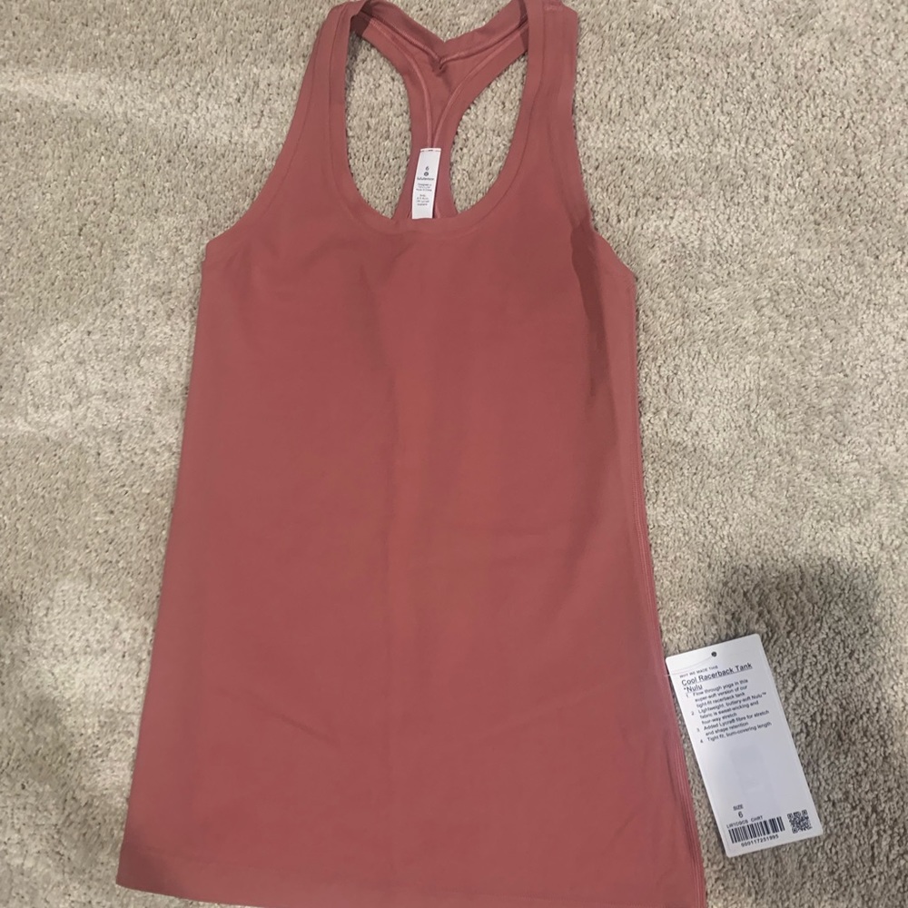 Lululemon Cool Racerback Tank, NWT -pink-6